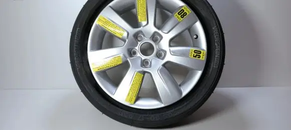 R17 spare wheel