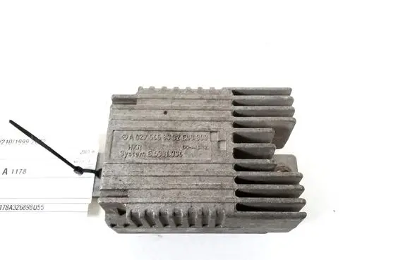 Coolant fan relay