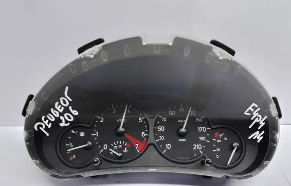 Peugeot 206 Speedometer (instrument cluster) 9645847280