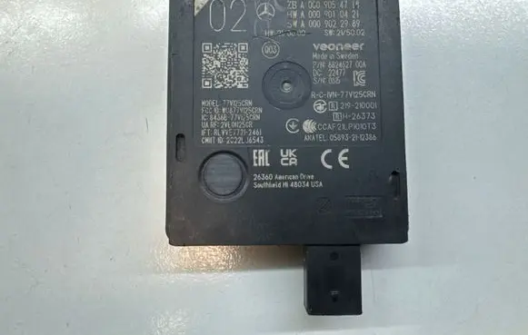 Mercedes-Benz GLC C254 Distronic sensor radar A0009054718 A0009010421 A0009022989