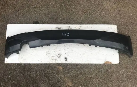 Rear bumper lower part trim