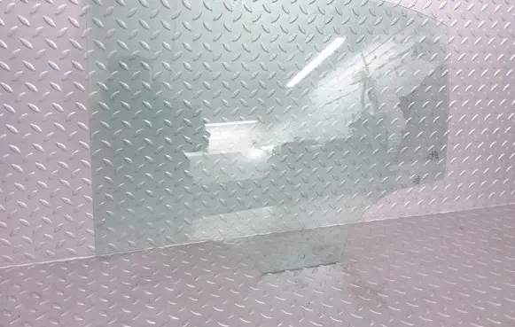 Skoda Rapid (NH) Rear door window glass 5JA845205A