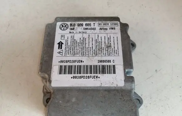 Volkswagen Golf V Airbag control unit/module 1K0909605T 5WK43412