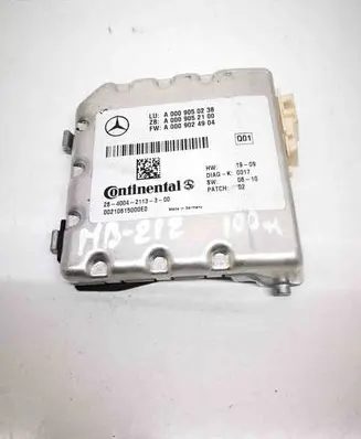 Mercedes-Benz C W204 Other devices A0009050438