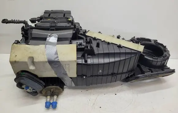 Interior heater climate box assembly