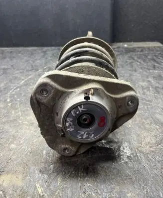 Front shock absorber with coil spring