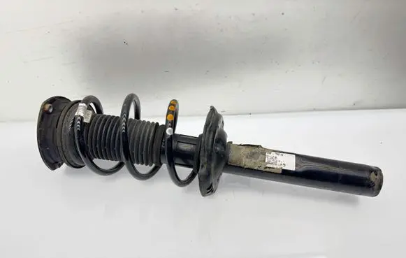 Front shock absorber with coil spring