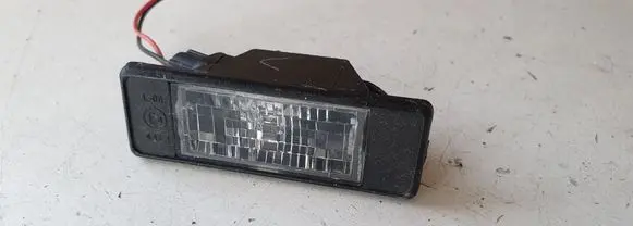 Nissan Qashqai Number plate light