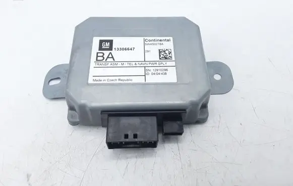 Opel Astra J GPS navigation control unit/module 13306647 5WK50278A