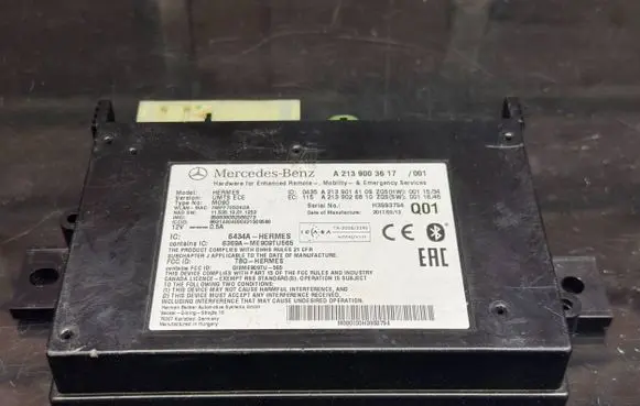 Mercedes-Benz E W213 Bluetooth control unit module A2139003617 A2139026810 A2139014109