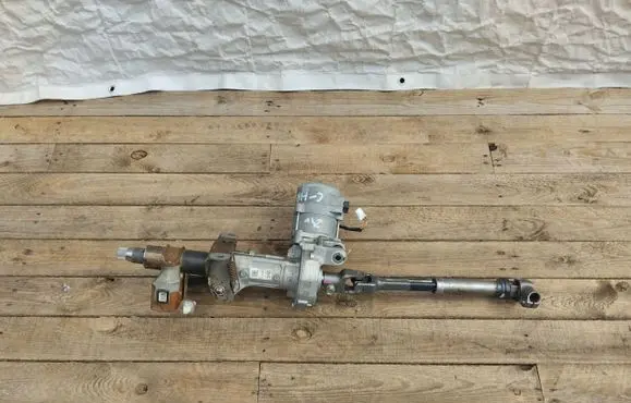 Steering wheel axle
