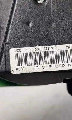 Audi A6 S6 C5 4B Speedometer (instrument cluster) 4b0919860N 110008888C
