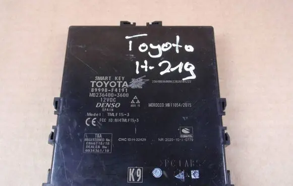Toyota C-HR I Other control units/modules 89990F4191