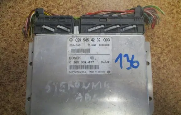 Mercedes-Benz A W168 ESP (stability system) control unit 0265109477MERCEDES