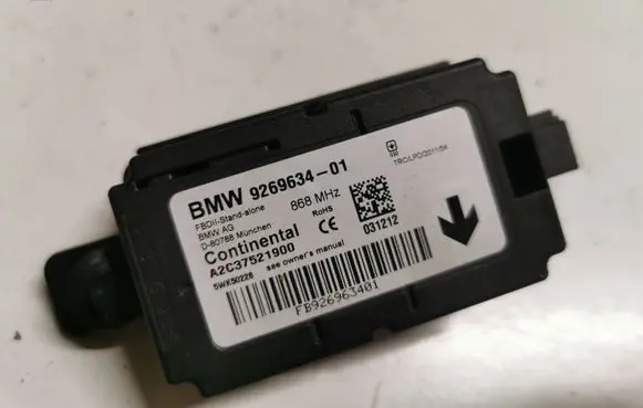 BMW 3 F30 F35 F31 Alarm movement detector/sensor 9269634