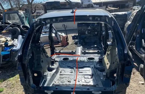 BMW X5 F15 Rear quarter panel 