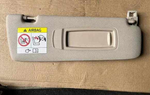 BMW X5 F15 Sun visor braknumeruczci