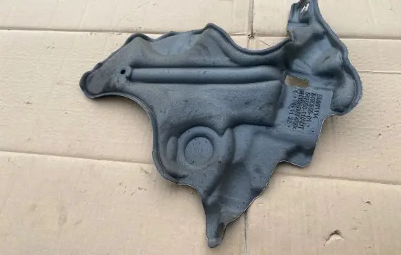 Heat shield in engine bay