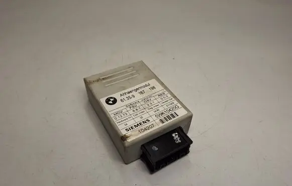 BMW 5 E60 E61 Tow bar trailer control unit/module 61359167198 61359186177 61359221180