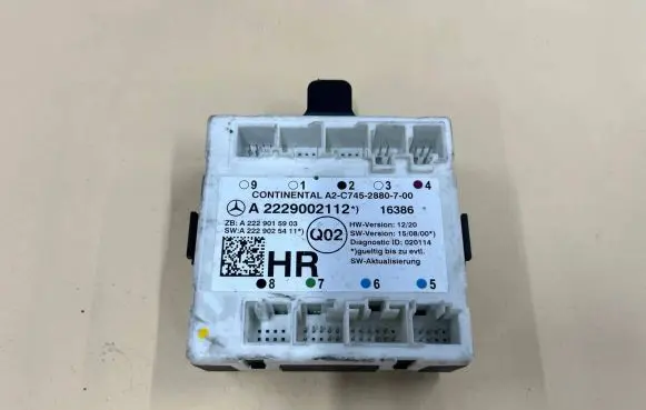 Mercedes-Benz C AMG W205 Door control unit/module A2229002112 A2229025411 A2229015903