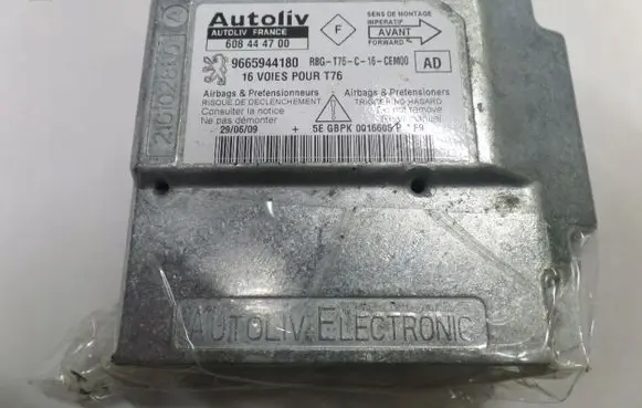 Peugeot 308 Airbag control unit/module 9665944180
