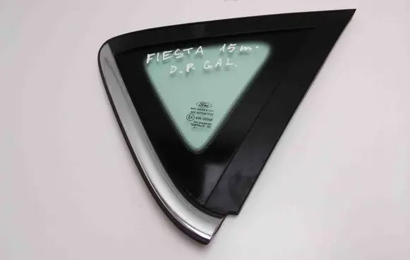 Ford Fiesta Rear vent window glass 43R00048 DOT24M189AS2