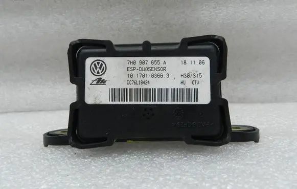 Volkswagen Golf V ESP acceleration yaw rate sensor 7H0907655A 7H0907655