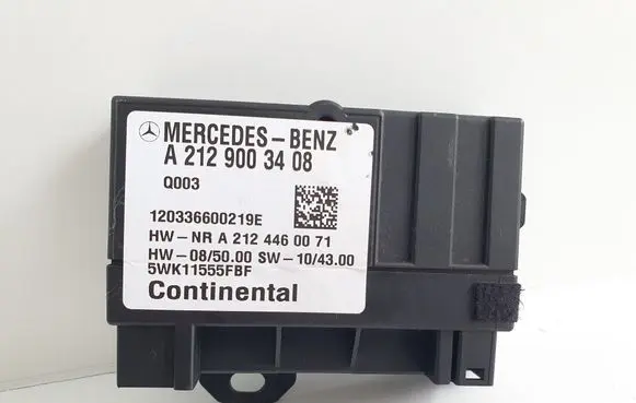 Mercedes-Benz E W212 Fuel injection pump control unit/module A2129003408 A2124460071 120336600219E