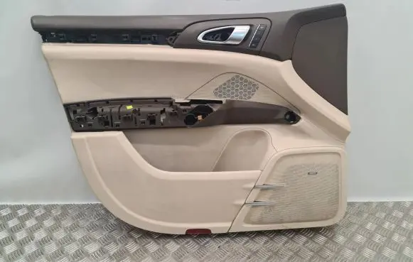Front door card panel trim