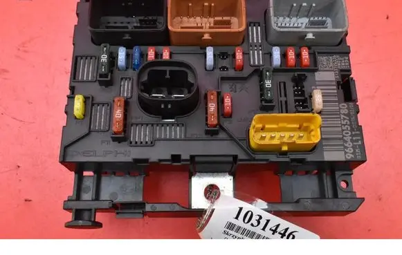 Peugeot 207 CC Fuse box set 9664055780