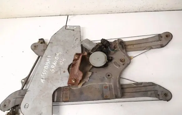 Front door window regulator with motor