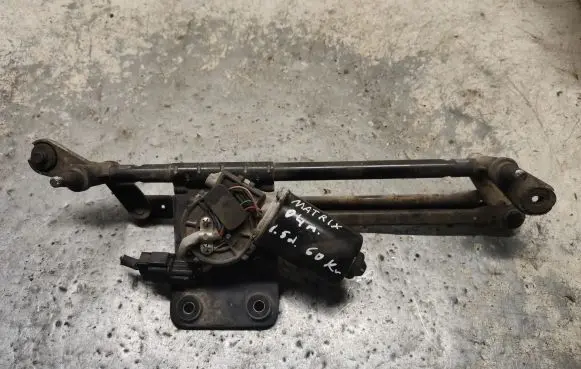 Hyundai Matrix Front wiper linkage and motor