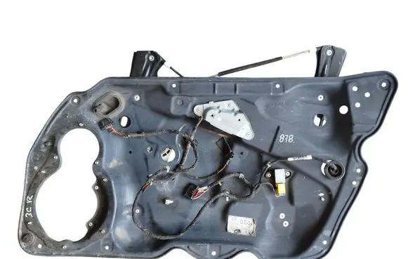 Volkswagen PASSAT B6 Front window lifting mechanism without motor 980874101