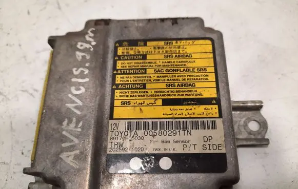 Toyota Avensis T220 Airbag control unit/module 202592102D 8917005030 00580291TN