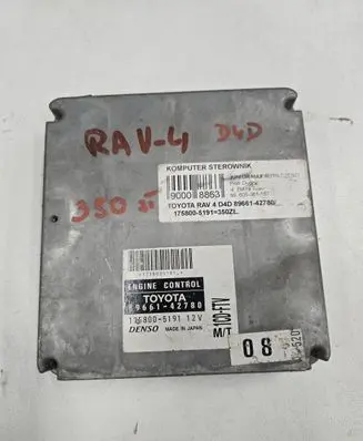 Toyota Avensis T250 Engine control unit/module 8966142780 1758005191