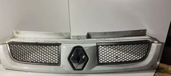Renault Trafic II (X83) Front bumper upper radiator grill 7700313438 91166534 525719