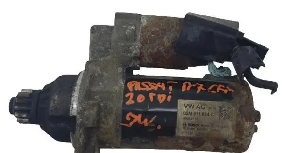 Volkswagen PASSAT B7 Starter motor 02m911024c