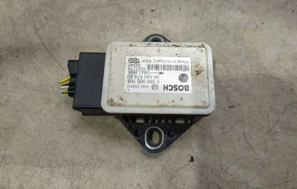 Citroen DS4 ESP acceleration yaw rate sensor 0265005765 9664661580 7051779
