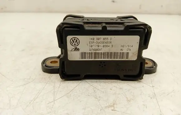 Volkswagen Touran I ESP acceleration yaw rate sensor 1K0907655D CV76B202ZAT 10170103643