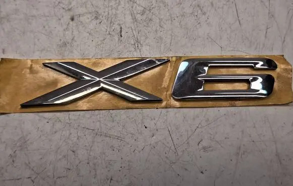 BMW X6 E71 Manufacturers badge/model letters 51147196556