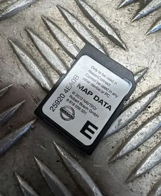 Nissan Qashqai Navigation maps CD/DVD 259204ea0b