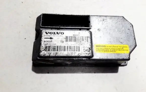 Volvo S60 Airbag control unit/module 0285001254 8645271