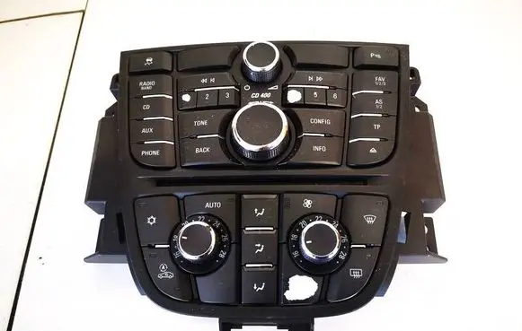Opel Astra J Climate control unit 13346098 13346050