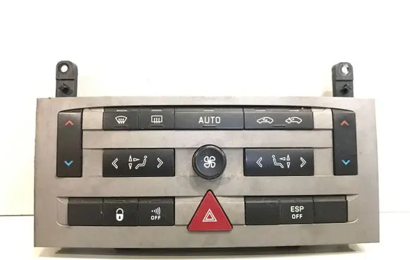 Peugeot 407 Climate control unit 96573322YW VP4PUH18C612FG