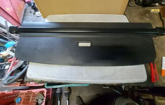 Parcel shelf load cover