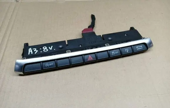 Audi A3 S3 8V Hazard light switch 8V0925301BA 5JT10026414