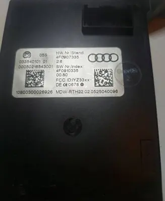 Audi A6 S6 C6 4F Other control units/modules 4F0910335
