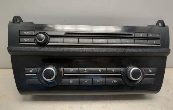 BMW 5 F10 F11 Climate control unit 9317666 900256300013 000155539C