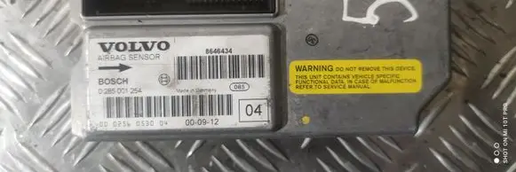 Volvo S60 Airbag control unit/module 8646434