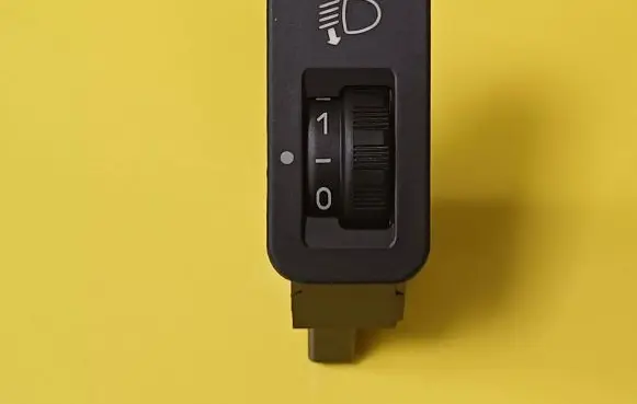 Peugeot 206 Headlight level height control switch 19256994